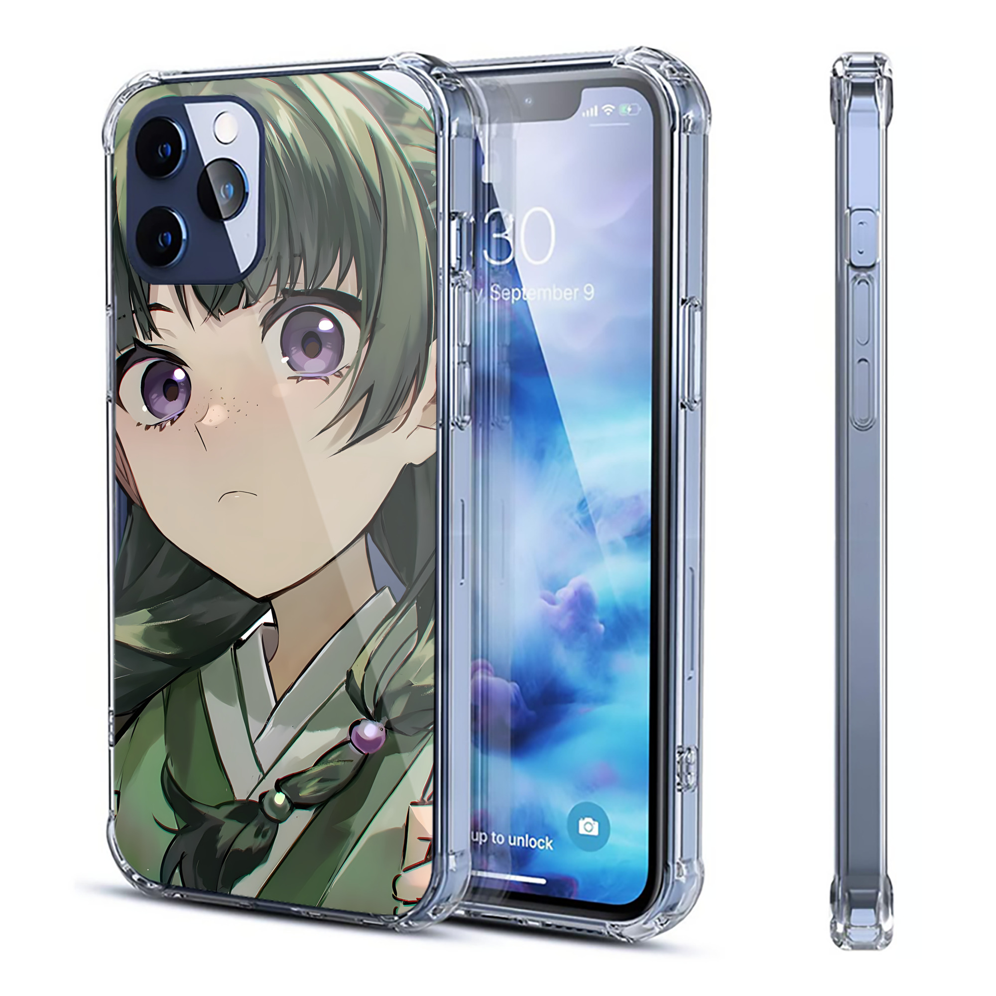 （画像用） 薬屋のひとりごと The Apothecary Diaries 【iPhone 12シリーズ対応】透明スマホケース（クリアソフトケース）